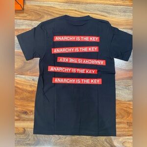 Supreme Black Tee with Red Undercover Chest Logo
